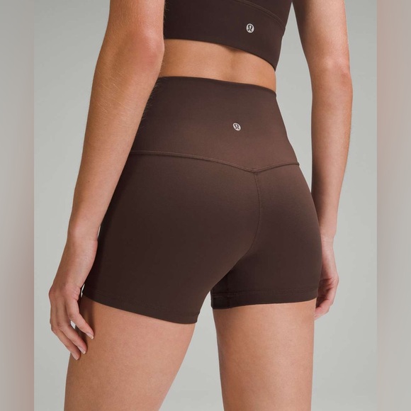 Lululemon Align High-Rise Short 4", color Espresso, size 6 - Picture 1 of 6